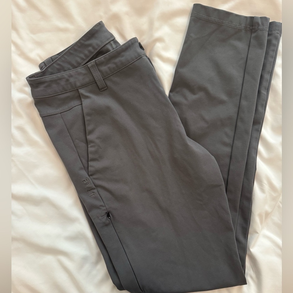 BYLT Basics Charcoal Chinos